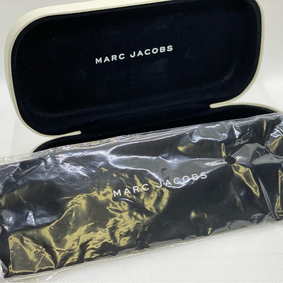 Brand New Marc Jacobs Oversized black gold twist Squared Sunglasses Authentic - Picture 9 of 9